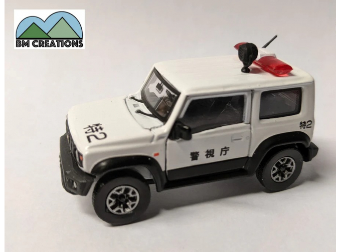 SUZUKI Jimny (JB74) (2018) Japan Police special RHD, white/black