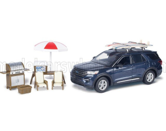 FORD Explorer Xlt With Camping Accessories (2022), Blue