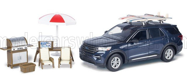 FORD Explorer Xlt With Camping Accessories (2022), Blue