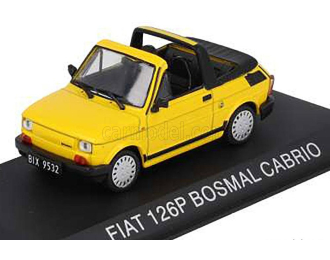 POLSKI FIAT 126P Bosmal Cabriolet (1987), yellow