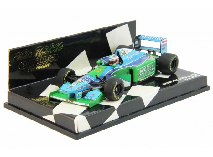 BENETTON Ford B 194 J. J. Lehto, green / blue