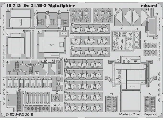 Фототравление для Do 215B-5 Nightfighter