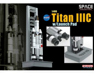 Космический аппарат Титан IIIC со стартовой площадкой