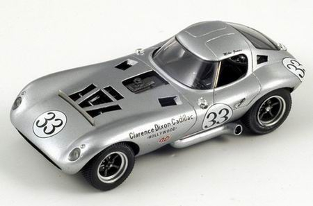 CHEETAH Team Clarence Dixon Cadillac №33 Riverside (Mike Jones) 1964, silver