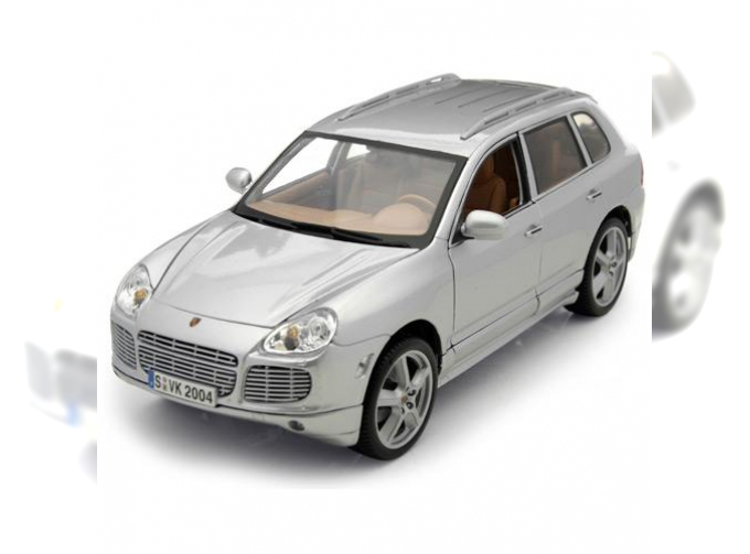 PORSCHE Cayenne Turbo Exclusive, silver