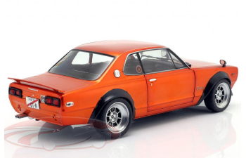 NISSAN Skyline (C10) "Hakosuka" Solido Works (1970), orange metallic