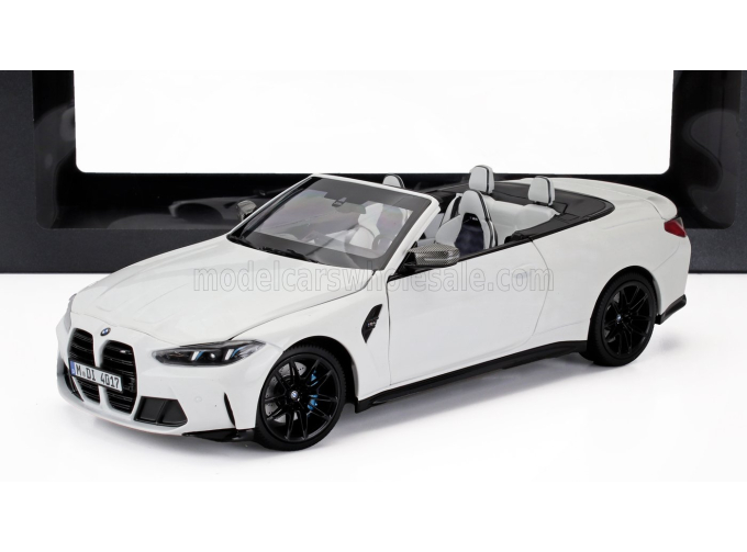 BMW 4-series M4 Cabriolet Open (g83) (2022), White