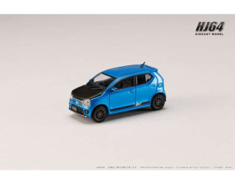 SUZUKI Alto Works (HA36A) CARBON BONNET Customized Versie, brisk blue metallic