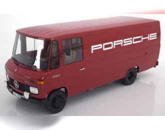 MERCEDES-BENZ L 408 фургон "Porsche" (1972), maroon