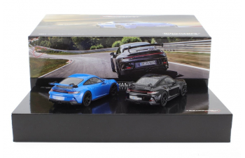 PORSCHE 911 (992) GT3 (2021), blue / black