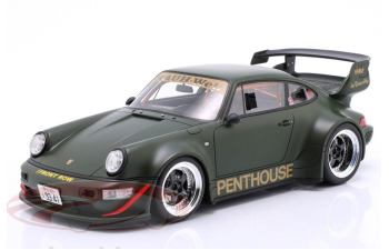 PORSCHE 911 (964) RWB Rauh-Welt "Penthouse" (2025), khaki green