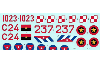 Сборная модель Советский истребитель MiGG-17F/LIM-5/Shenyang J-5 DELUXE EDITION