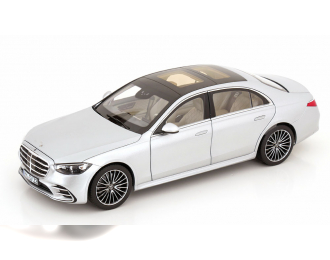 MERCEDES-BENZ S-Class AMG-Line (W223) (2021), Brillant Silver