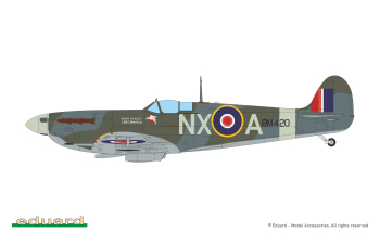Сборная модель supermarine Spitfire Mk.Vb mid ProfiPACK Edition