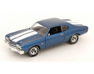 CHEVROLET Chevelle SS454 LS6 (1970), blue metallic/white