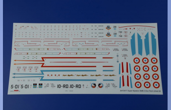 Сборная модель SMB-2 Super Mystere Duo Pack & Book