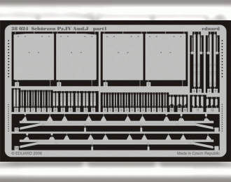Фототравление для Schurzen Pz.IV Ausf.J