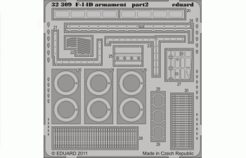 Фототравление для F-14D armament