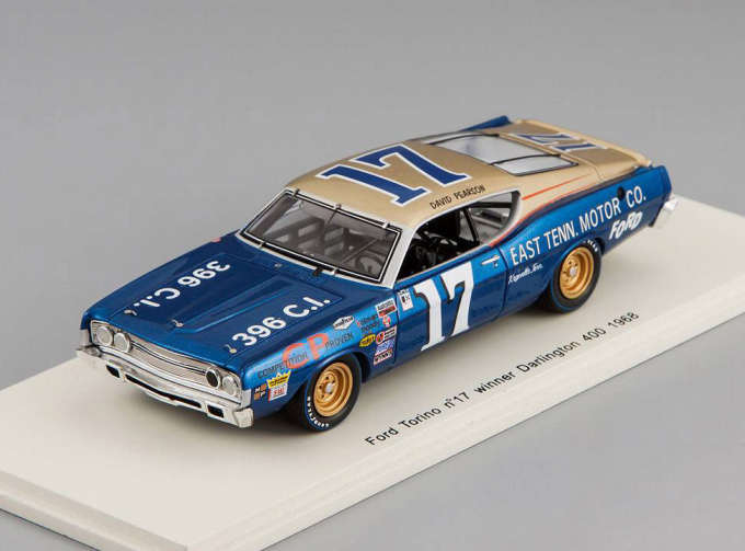 Ford Torino #17 Darlington 400 1968 Nascar Champion David Pearson