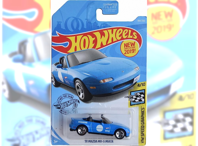 MAZDA MX-5 Miata (1991), blue