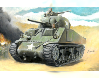 Сборная модель Танк М4 Sherman 75мм