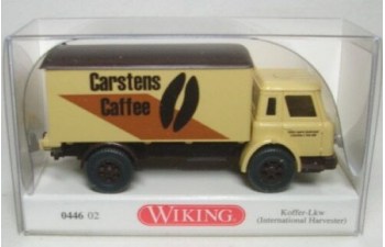 INTERNATIONAL Koffer-LKW "Carstens Coffee", beige/brown