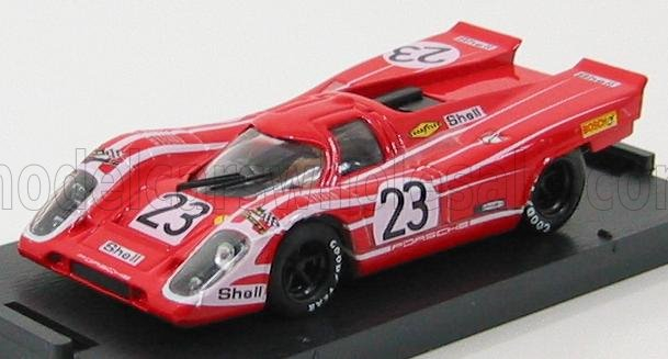 PORSCHE 917k 4.9l Team Salzburg N23 Winner 24h Le Mans (1970) Hans Herrmann - Richard Attwood, Red White