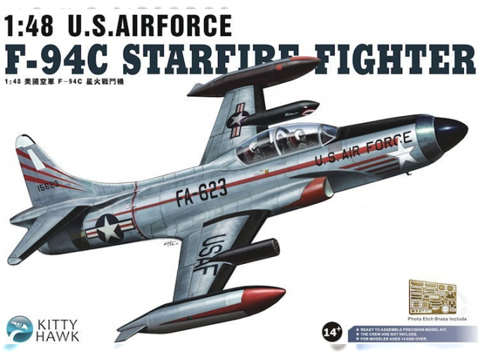 Самолет F-94C Starfire Fighter US Airforce