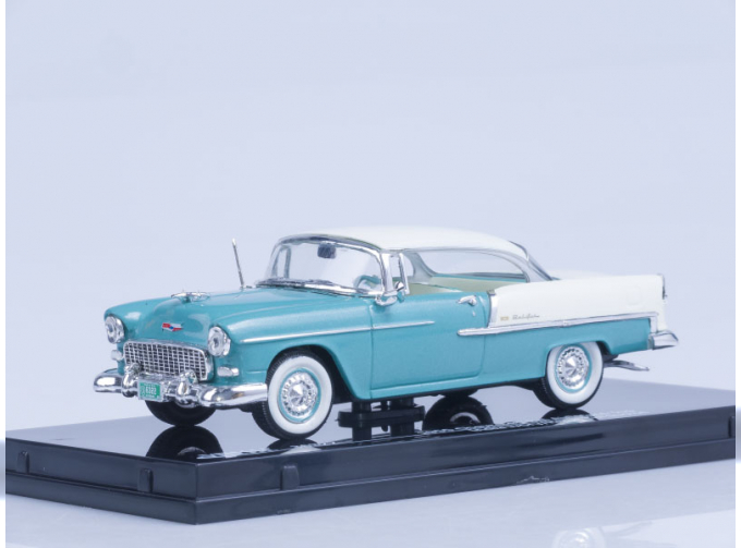 CHEVROLET Bel Air Hard Top - India (1955), Ivory / regal turquoise