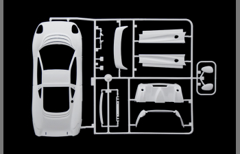 Сборная модель JAGUAR Xj220 Martini Racing 1992