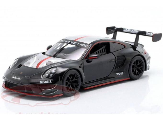 PORSCHE 911 GT3 R (2023), black/silver
