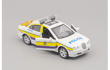 JAGUAR S-Type Police, white / yellow / red