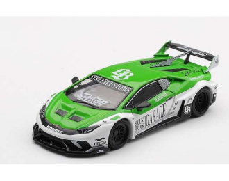 Lamborghini Huracan LB Works GT Street Customs, white/green 2025