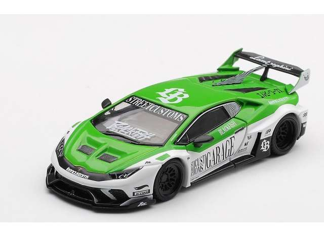 Lamborghini Huracan LB Works GT Street Customs, white/green 2025