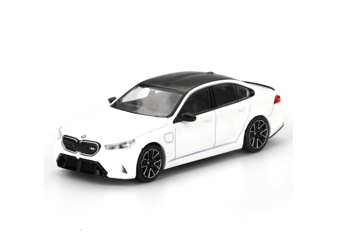 BMW M5 (G90), Alpine RHD (2025), white 