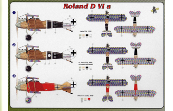 Сборная модель Roland D VI a