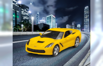 Сборная модель CORVETTE Stingray 2014 (подарочный набор)