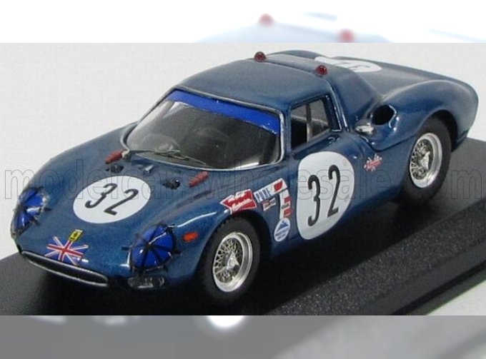 FERRARI 250lm Coupe N 32 24h Daytona 1967 Clarke - Nelson, Blue