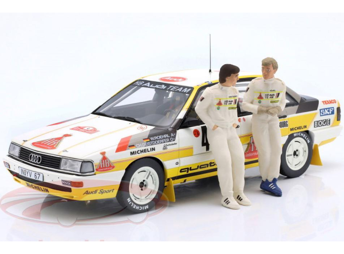 AUDI 200 quattro №4 Rallye Monte Carlo Walter Röhrl, Christian Geistdörfer (1987)