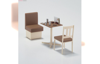 Сборная модель Набор стол и стулья FAMILY RESTAURANT TABLE & CHAIR