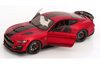 FORD Shelby Mustang GT500KR Coupe (2023), red metallic / black