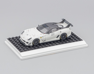 Подиум белый + LEGO черный