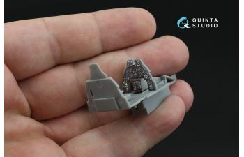 3D Декаль интерьера кабины DH.100 Vampire FB.5/FB.9 (Trumpeter)