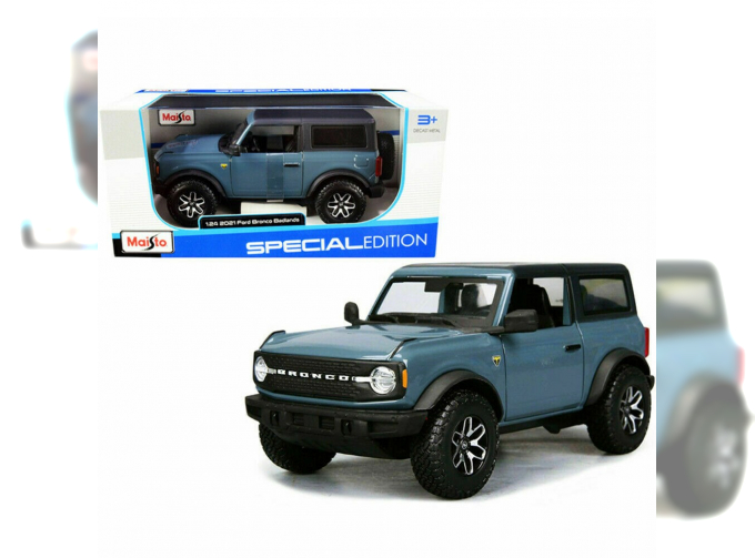 FORD Bronco Badlands 2021, blue / matte black