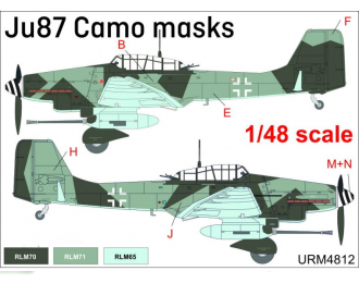 Маска окрасочная Ju87 Stuka Camo