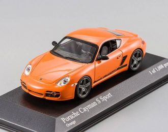 PORSCHE Cayman S (2008), orange