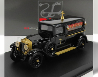 FIAT 519 Carro Funebre - Hearse - Funeral Car With Coffin (1924), black