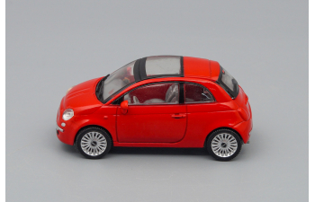 FIAT 500 2007, red