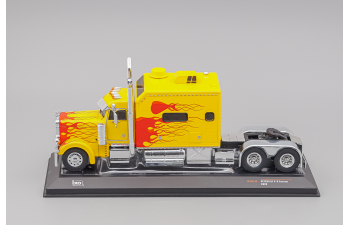 PETERBILT 379 Custom towing vehicle (2002), yellow red