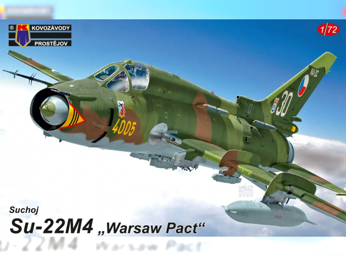 Сборная модель Самолет SU-22M4 "Warsaw Pact"